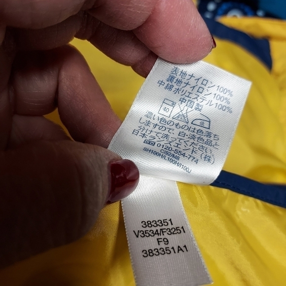 Lands end Med yellow women's puffer zip coat - Picture 9 of 11